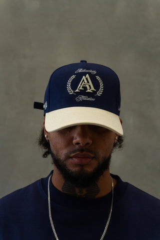 AUTHENTICITY AFFILIATION STRAP BACK - MIDNIGHT BLUE - #HEADWEAROn Lock Apparel