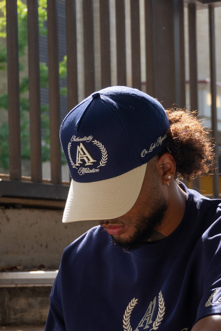 AUTHENTICITY AFFILIATION STRAP BACK - MIDNIGHT BLUE - On Lock Apparel Default Title HEADWEAR