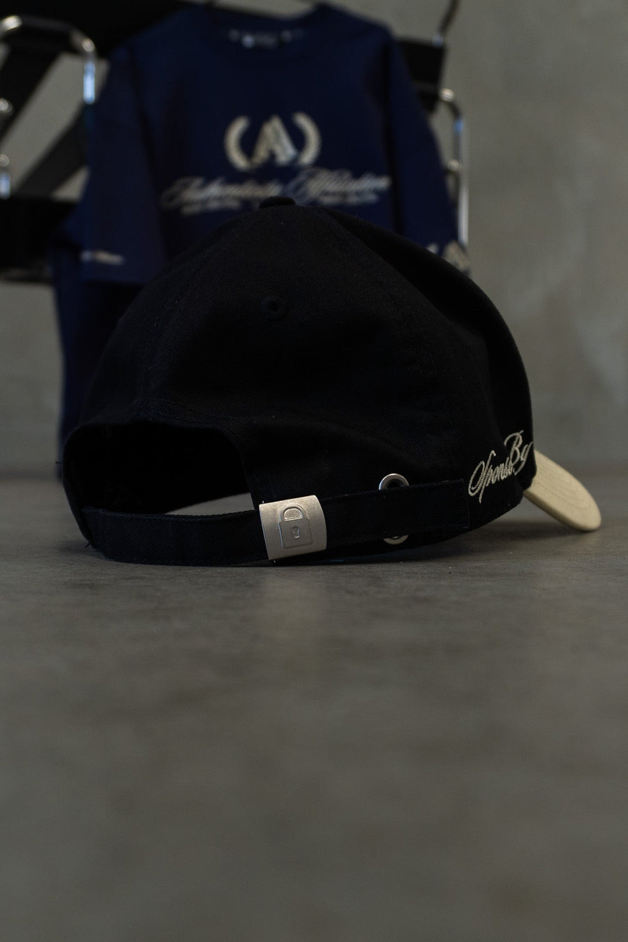 AUTHENTICITY AFFILIATION STRAP BACK - PITCH BLACK - On Lock Apparel Default Title HEADWEAR