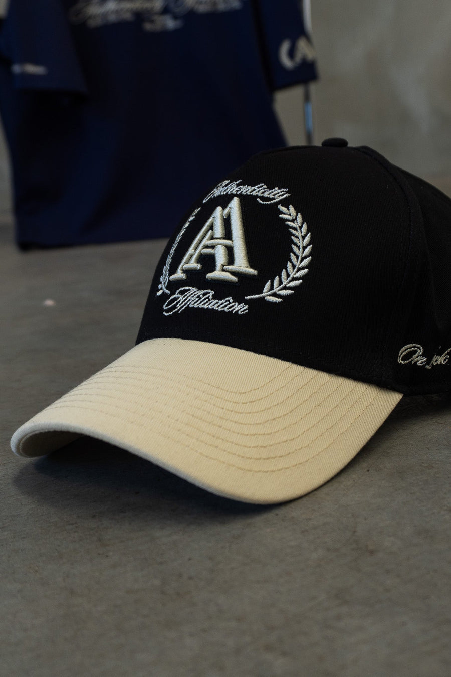 AUTHENTICITY AFFILIATION STRAP BACK - PITCH BLACK - On Lock Apparel Default Title HEADWEAR