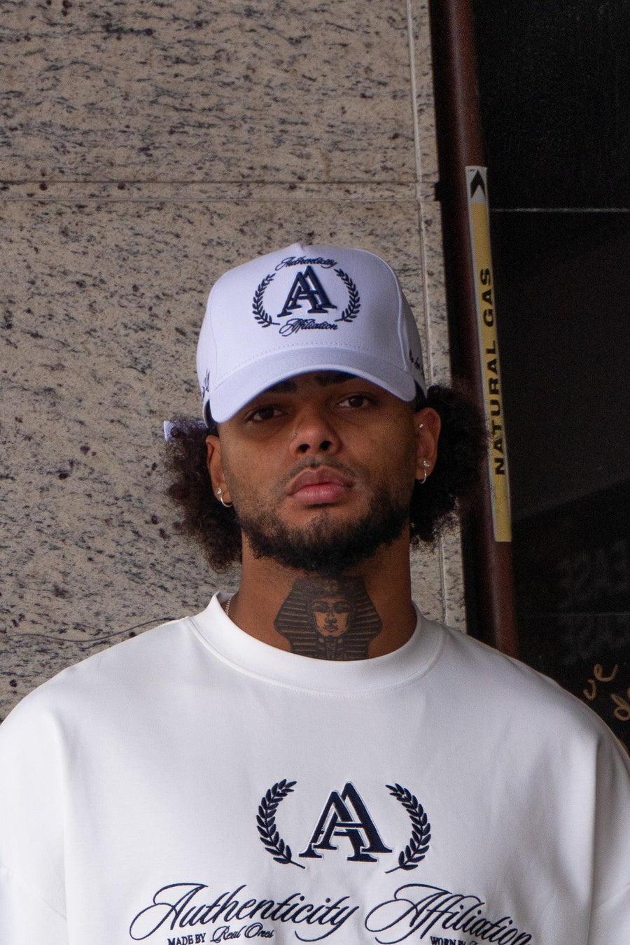 AUTHENTICITY AFFILIATION STRAP BACK - SOFT WHITE - On Lock Apparel Default Title HEADWEAR