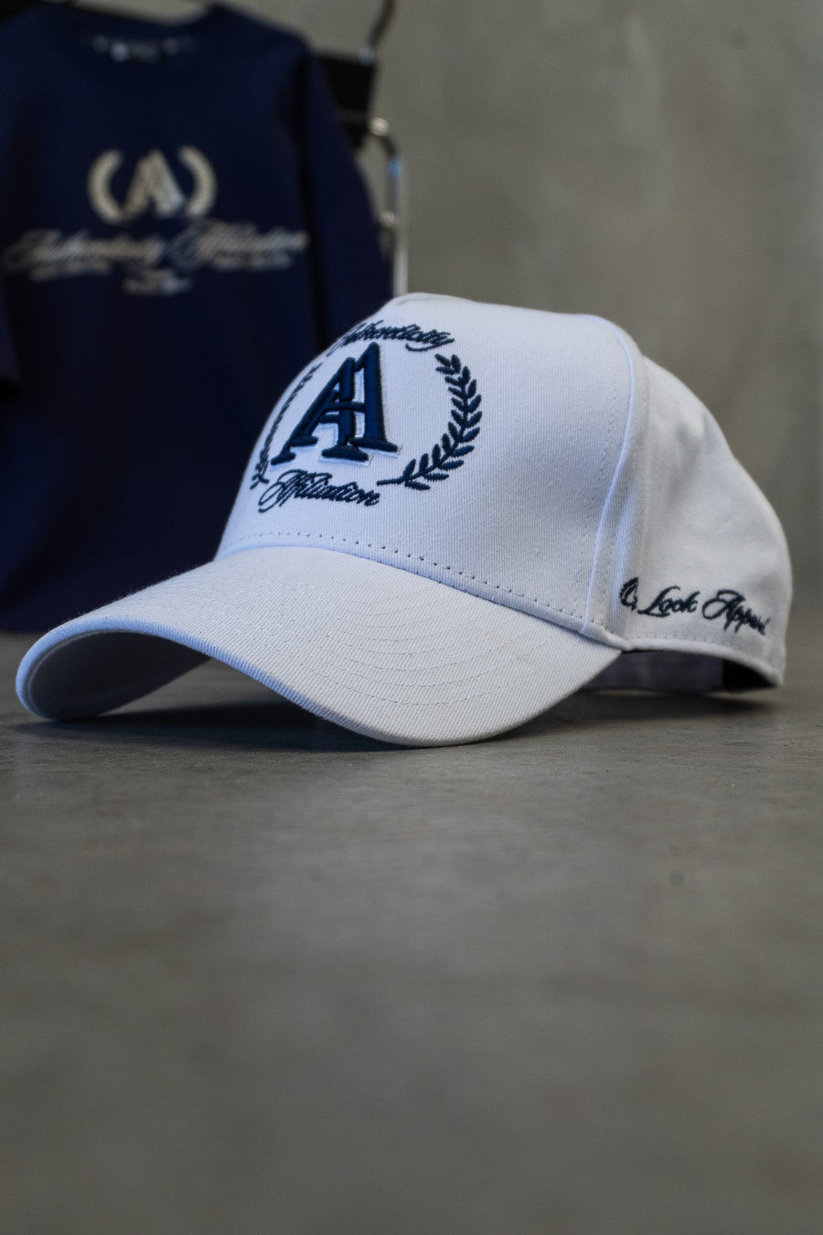 AUTHENTICITY AFFILIATION STRAP BACK - SOFT WHITE - On Lock Apparel Default Title HEADWEAR