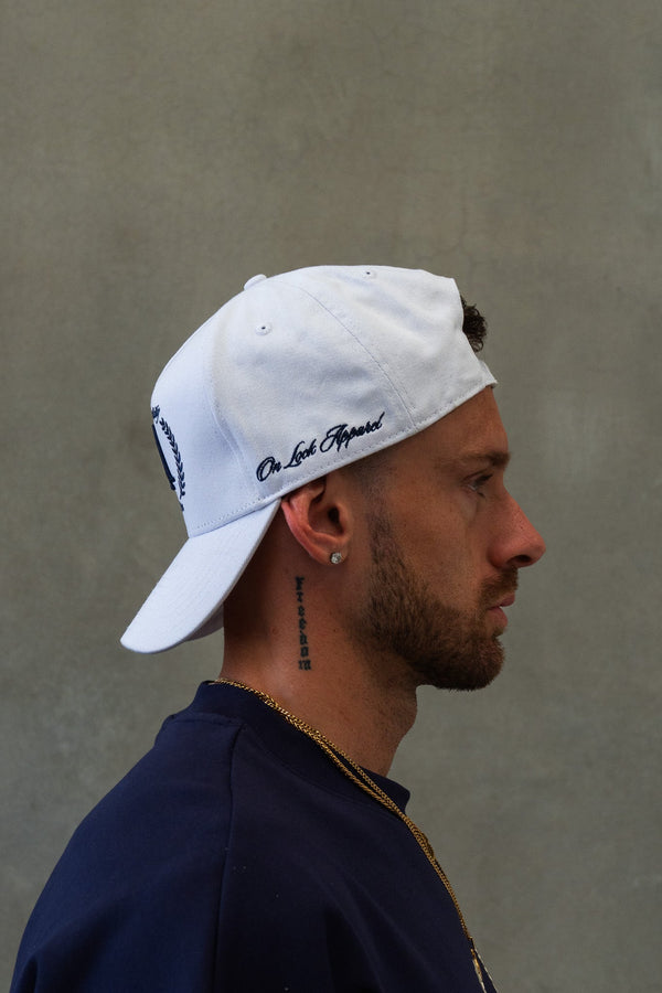 AUTHENTICITY AFFILIATION STRAP BACK - SOFT WHITE