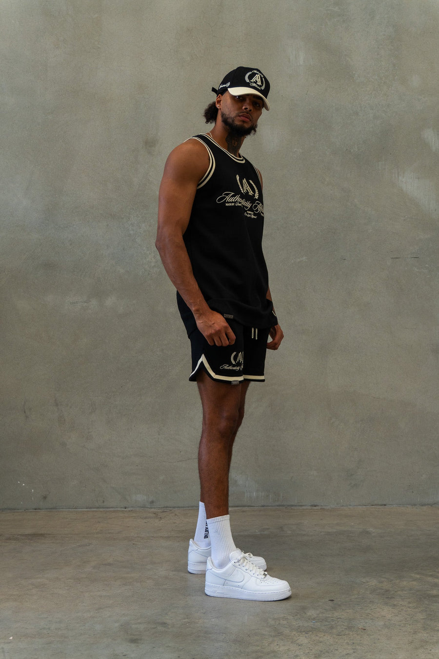 AUTHENTICITY AFFILIATION TANK - PITCH BLACK - On Lock Apparel XS TANK TOP