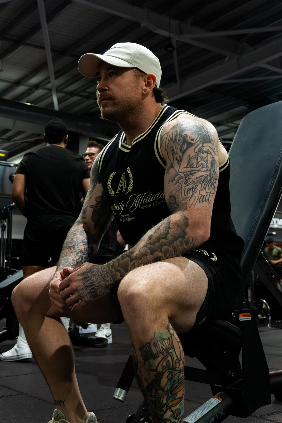 AUTHENTICITY AFFILIATION TANK - PITCH BLACK - On Lock Apparel XS TANK TOP