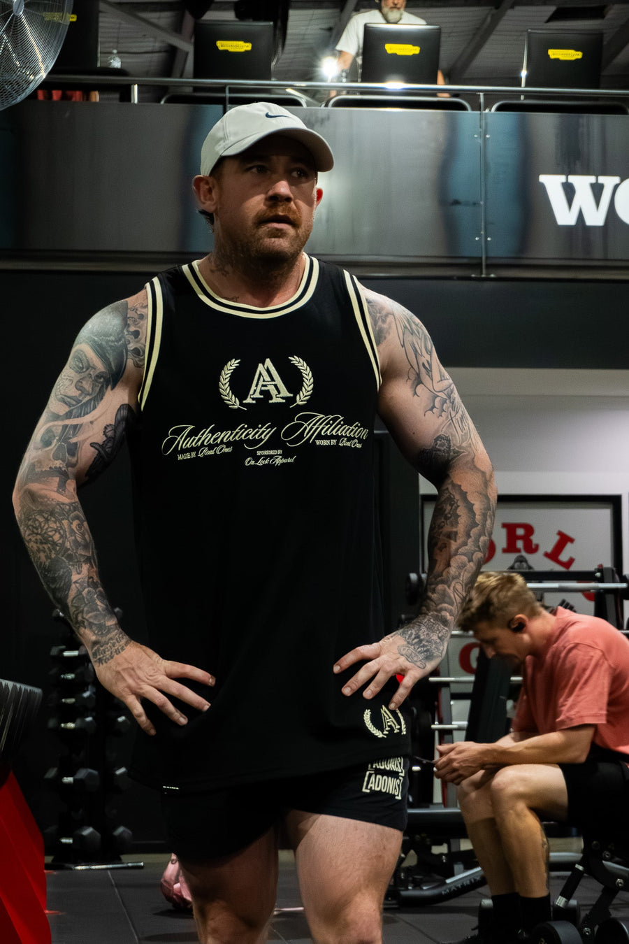 AUTHENTICITY AFFILIATION TANK - PITCH BLACK - On Lock Apparel XS TANK TOP