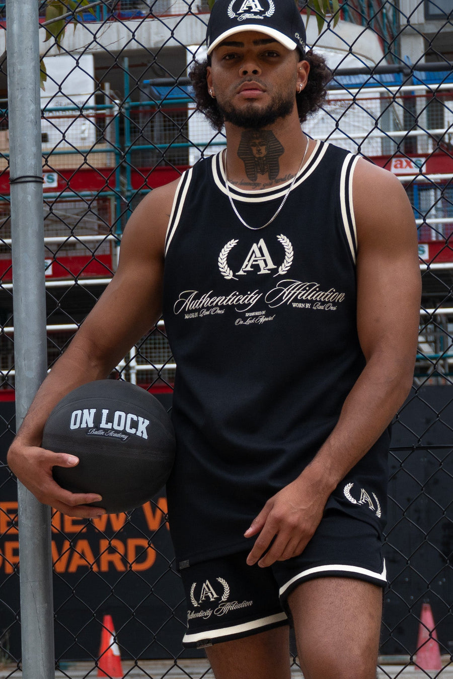 AUTHENTICITY AFFILIATION TANK - PITCH BLACK - On Lock Apparel XS TANK TOP