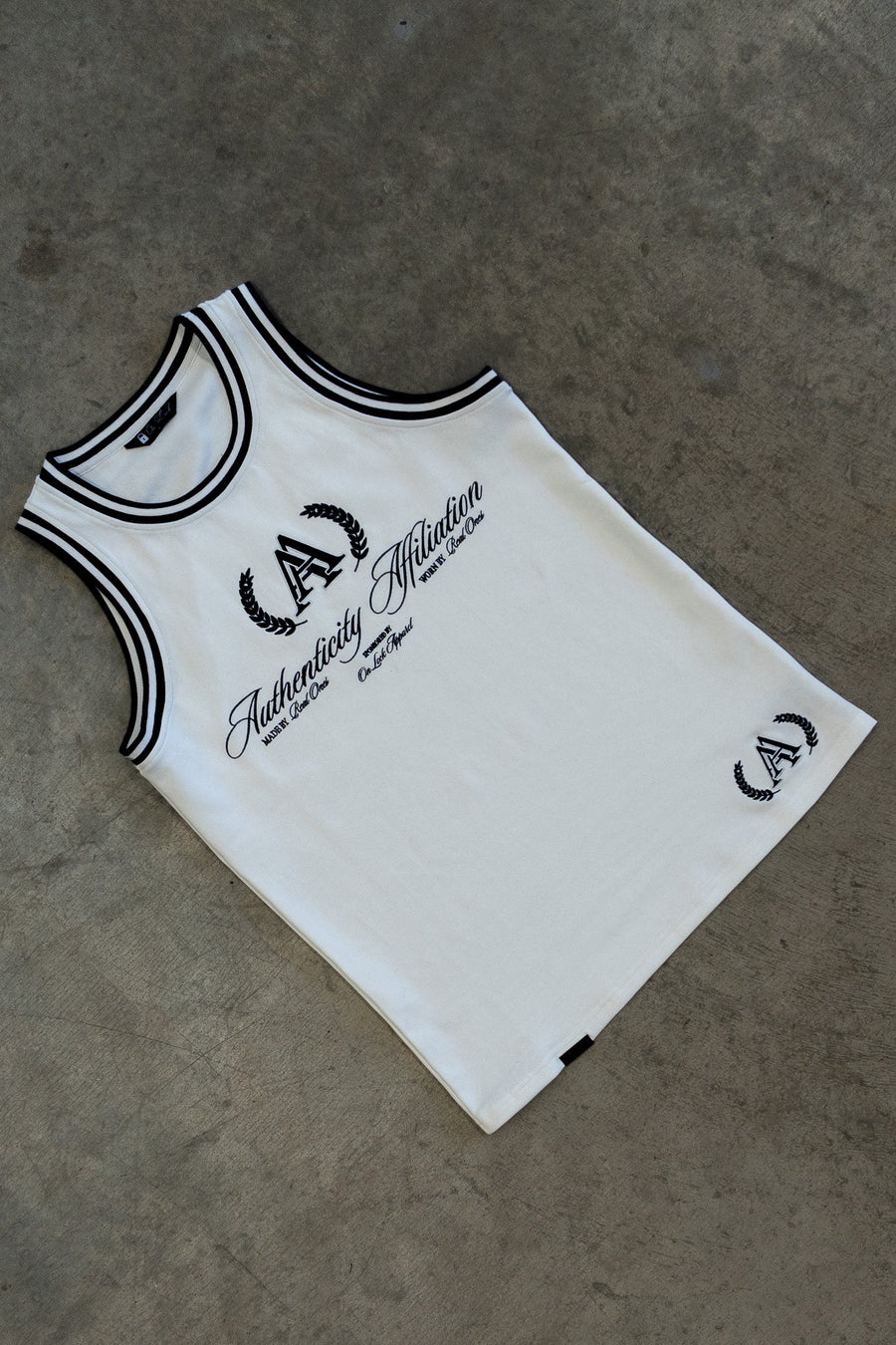AUTHENTICITY AFFILIATION TANK - SOFT WHITE - On Lock Apparel XS TANK TOP