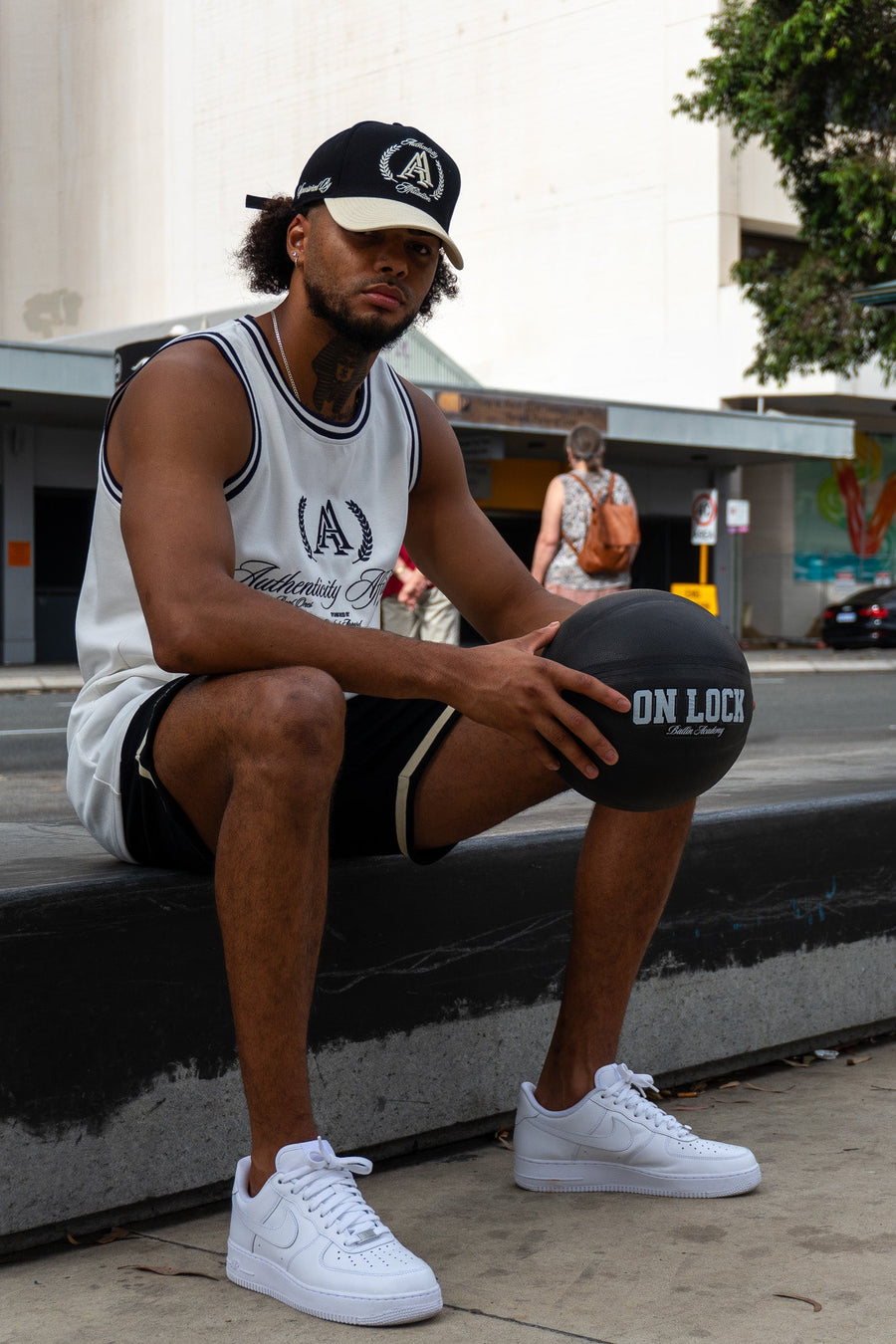 AUTHENTICITY AFFILIATION TANK - SOFT WHITE - On Lock Apparel XS TANK TOP