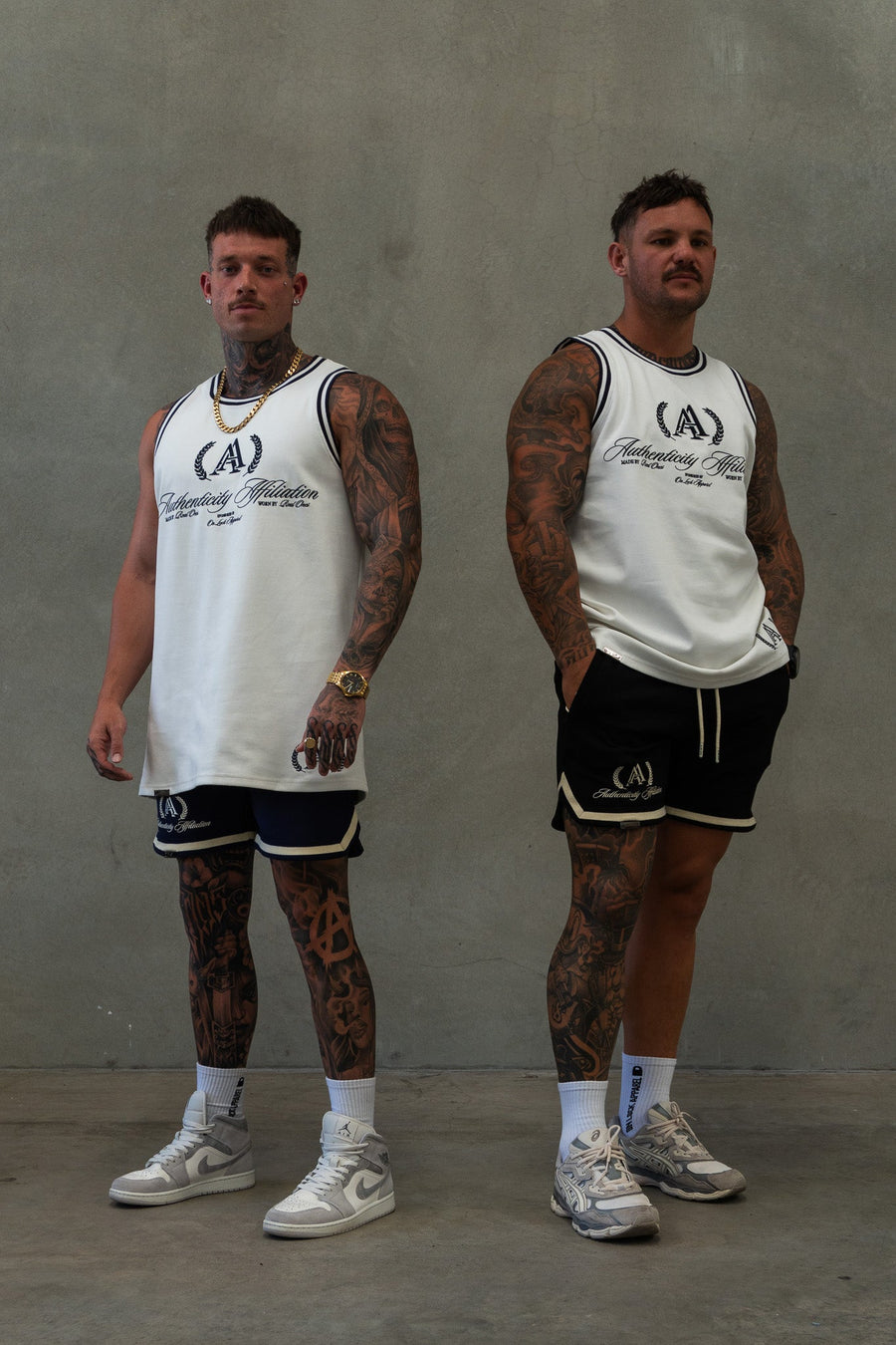AUTHENTICITY AFFILIATION TANK - SOFT WHITE - On Lock Apparel XS TANK TOP