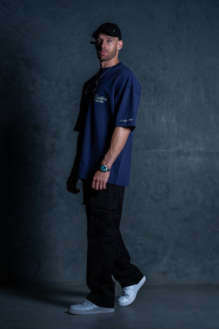 AUTHENTICITY AFFILIATION TEE - MIDNIGHT BLUE - TEESOn Lock Apparel35751850942961