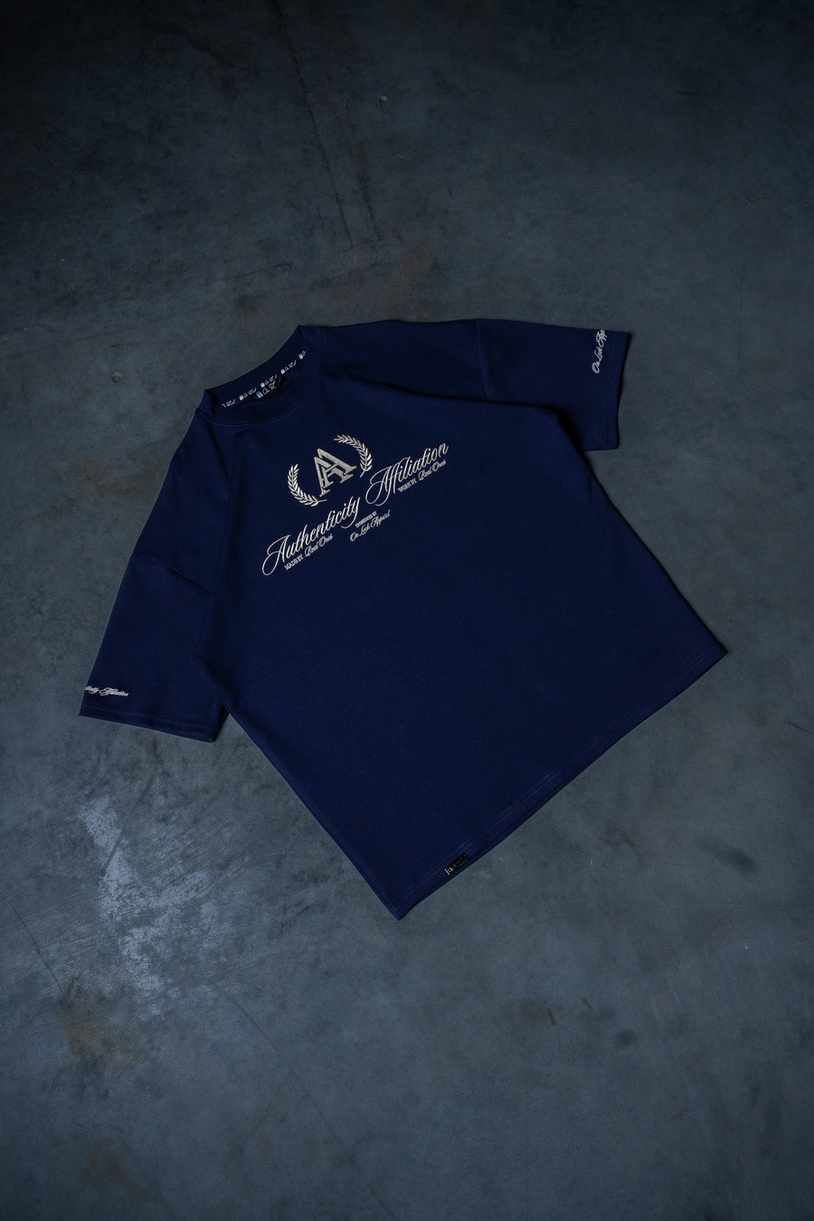AUTHENTICITY AFFILIATION TEE - MIDNIGHT BLUE - TEESOn Lock Apparel35751850942961