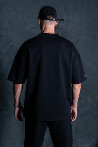 AUTHENTICITY AFFILIATION TEE - PITCH BLACK - TEESOn Lock Apparel35751850348817