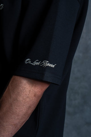 AUTHENTICITY AFFILIATION TEE - PITCH BLACK - TEESOn Lock Apparel35751850348817