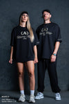 AUTHENTICITY AFFILIATION TEE - PITCH BLACK