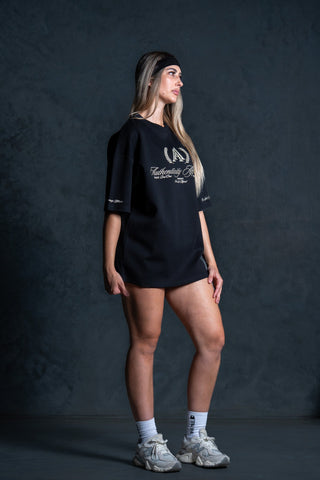 AUTHENTICITY AFFILIATION TEE - PITCH BLACK - TEESOn Lock Apparel35751850348817