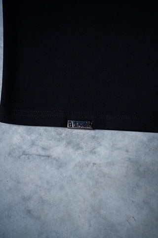 AUTHENTICITY AFFILIATION TEE - PITCH BLACK - TEESOn Lock Apparel35751850348817