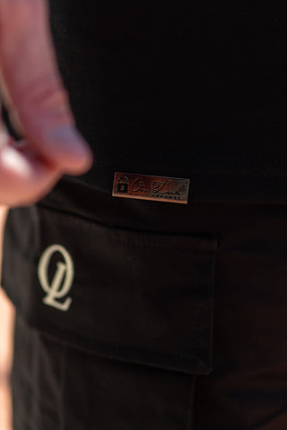 AUTHENTICITY AFFILIATION TEE - PITCH BLACK - TEESOn Lock Apparel35751850348817