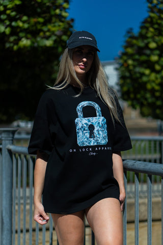 CLARITY TEE - PITCH BLACK - TEESOn Lock Apparel35751855821649