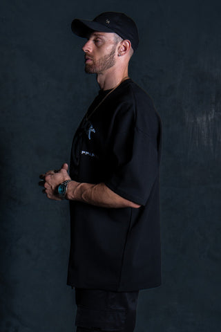 CLARITY TEE - PITCH BLACK - TEESOn Lock Apparel35751855821649