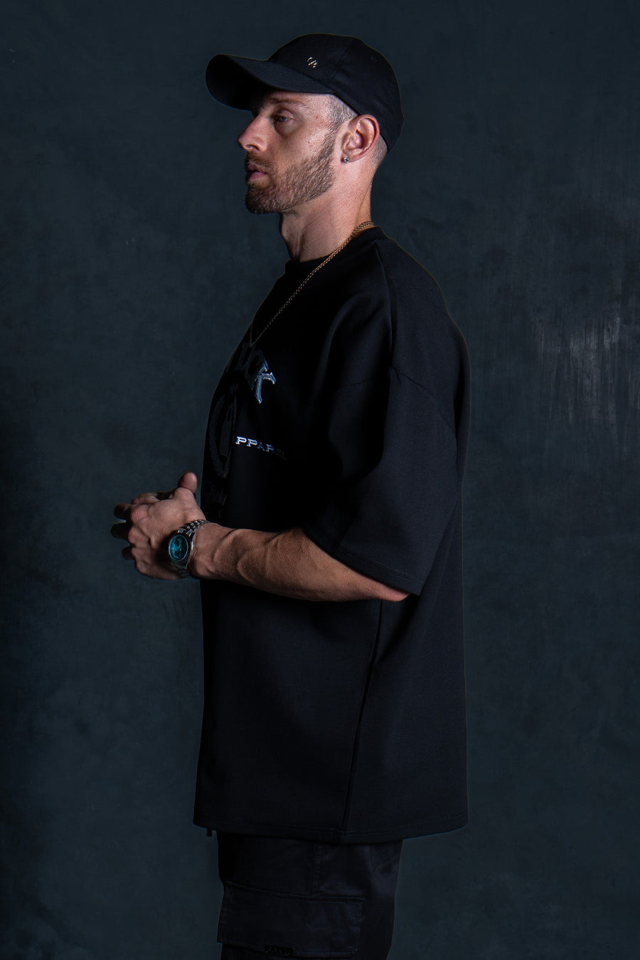 CLARITY TEE - PITCH BLACK - TEESOn Lock Apparel35751855821649