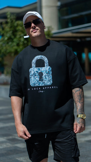 CLARITY TEE - PITCH BLACK - TEESOn Lock Apparel35751855821649