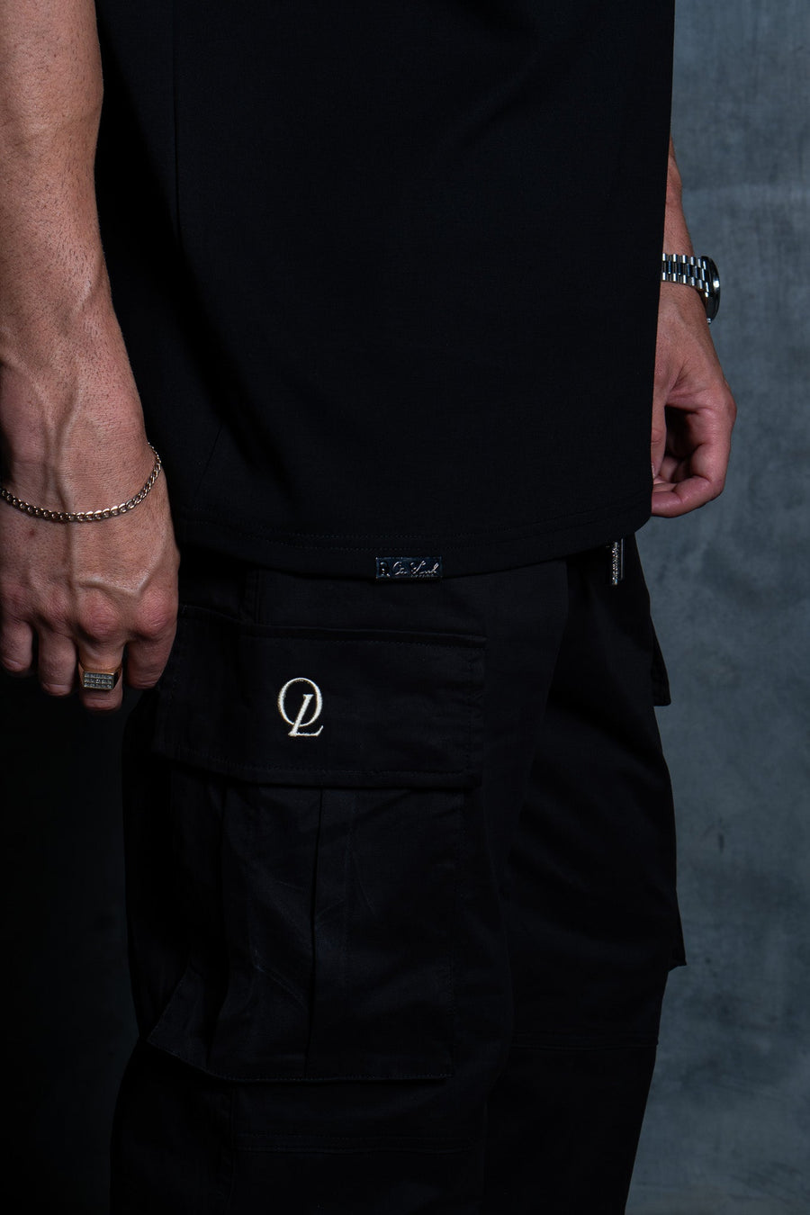 CLARITY TEE - PITCH BLACK - TEESOn Lock Apparel35751855821649