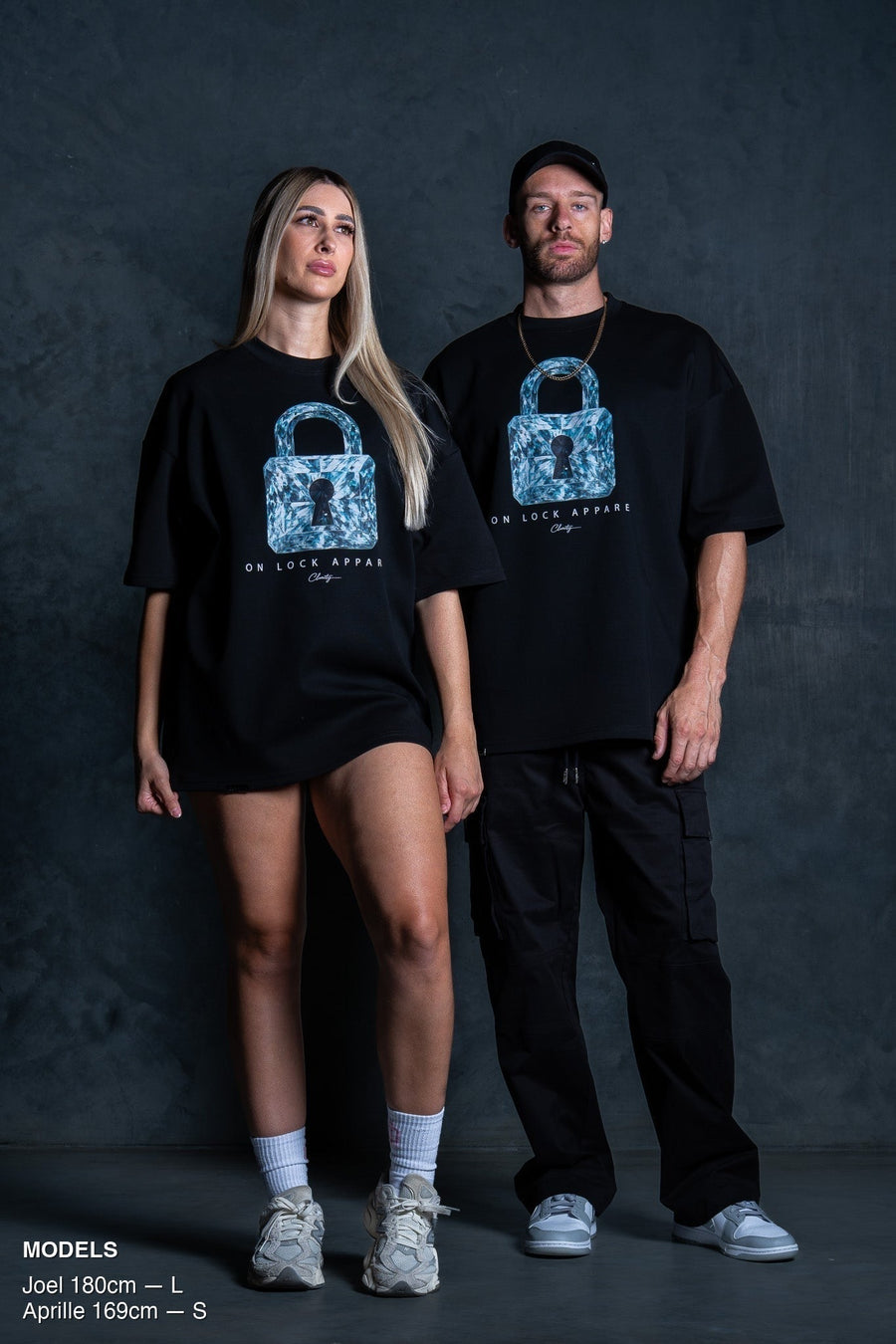 CLARITY TEE - PITCH BLACK - TEESOn Lock Apparel35751855821649