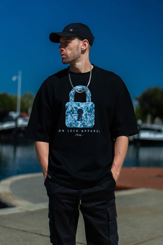 CLARITY TEE - PITCH BLACK - TEESOn Lock Apparel35751855821649