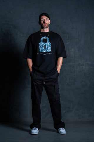 CLARITY TEE - PITCH BLACK - TEESOn Lock Apparel35751855821649