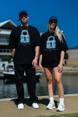 CLARITY TEE - PITCH BLACK - TEESOn Lock Apparel35751855821649