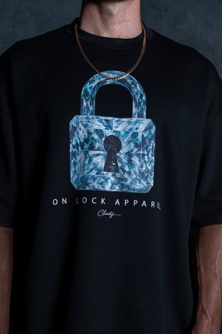 CLARITY TEE - PITCH BLACK - TEESOn Lock Apparel35751855821649