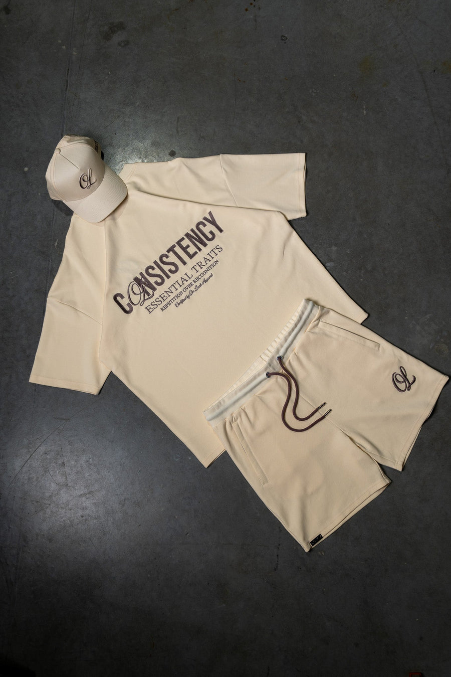 CONSISTENCY SHORTS - RICH VANILLA - SHORTSOn Lock Apparel