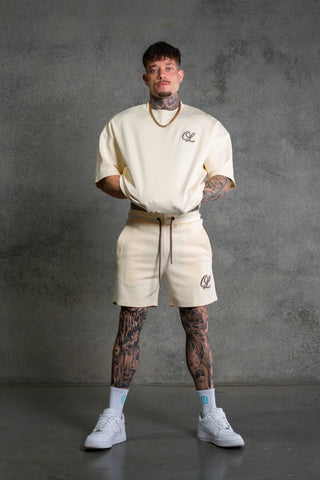 CONSISTENCY SHORTS - RICH VANILLA - SHORTSOn Lock Apparel