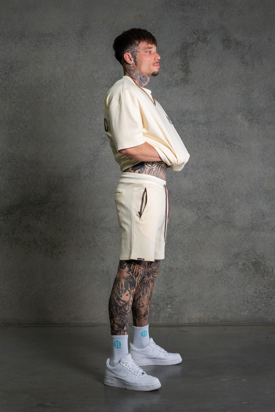 CONSISTENCY SHORTS - RICH VANILLA - SHORTSOn Lock Apparel