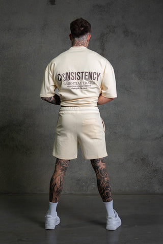 CONSISTENCY SHORTS - RICH VANILLA - SHORTSOn Lock Apparel