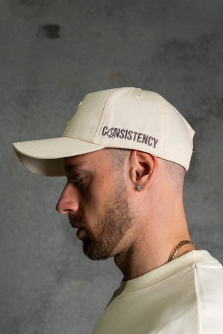 CONSISTENCY STRAP BACK - RICH VANILLA - HEADWEAROn Lock Apparel