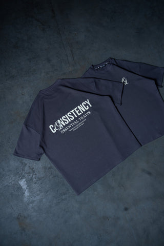 CONSISTENCY TEE - CHARCOAL - TEESOn Lock Apparel35751856798449