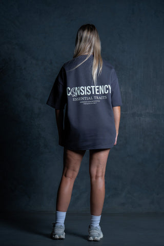 CONSISTENCY TEE - CHARCOAL - TEESOn Lock Apparel35751856798449