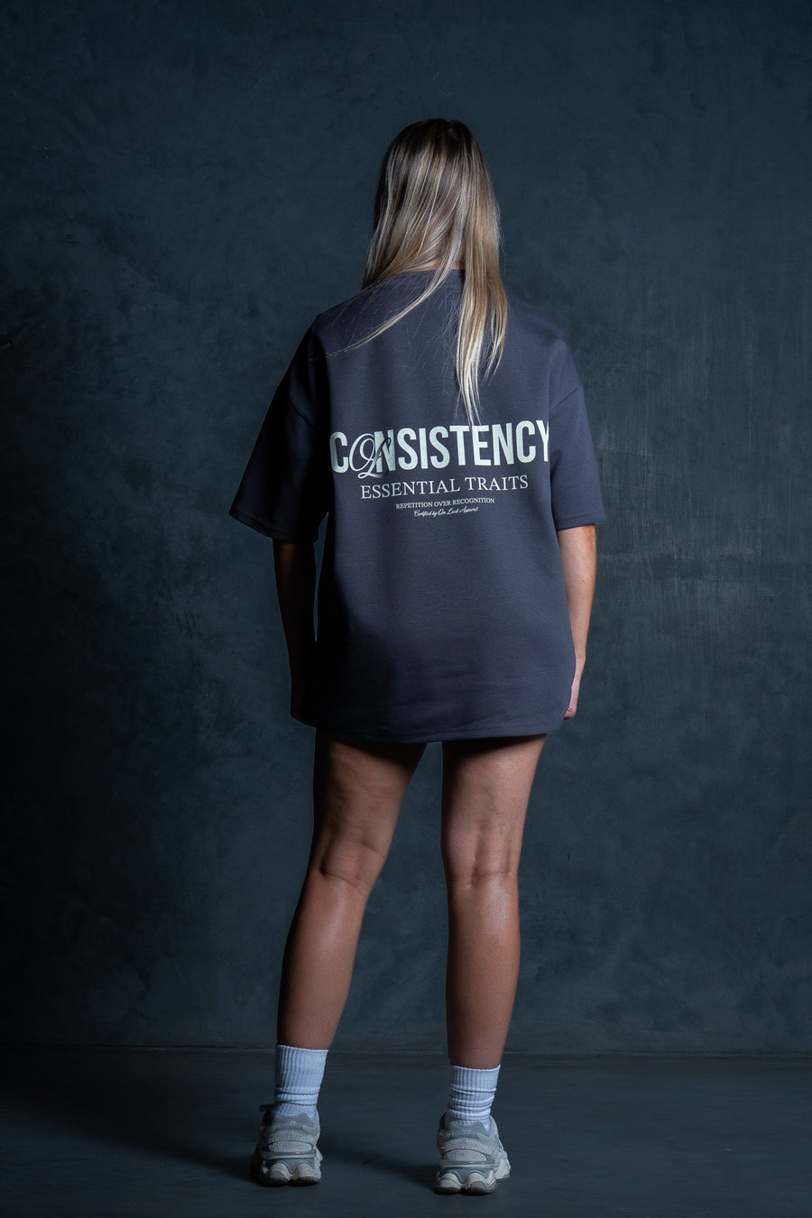 CONSISTENCY TEE - CHARCOAL - TEESOn Lock Apparel35751856798449