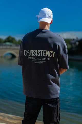 CONSISTENCY TEE - CHARCOAL - TEESOn Lock Apparel35751856798449