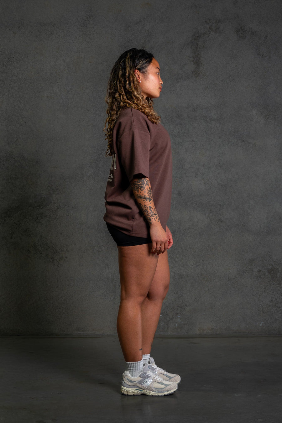 CONSISTENCY TEE - CHOCOLATE - TEESOn Lock Apparel