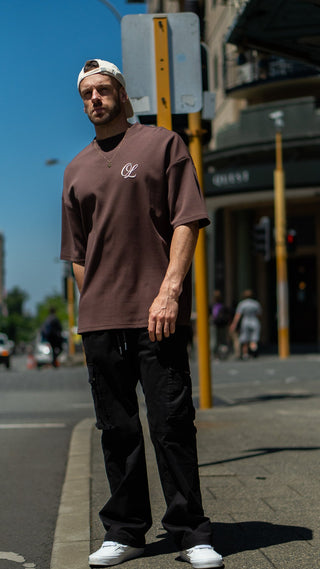 CONSISTENCY TEE - CHOCOLATE - TEESOn Lock Apparel