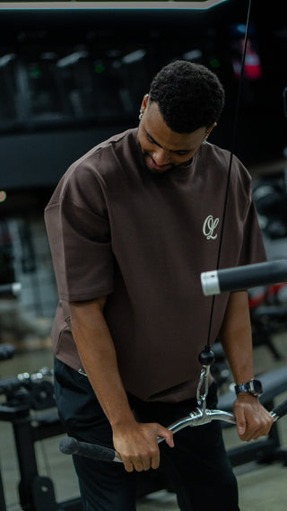 CONSISTENCY TEE - CHOCOLATE - TEESOn Lock Apparel
