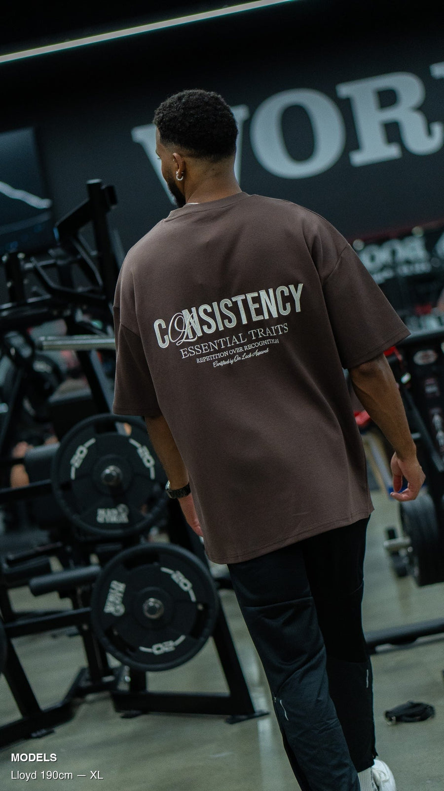 CONSISTENCY TEE - CHOCOLATE - TEESOn Lock Apparel35751855547025