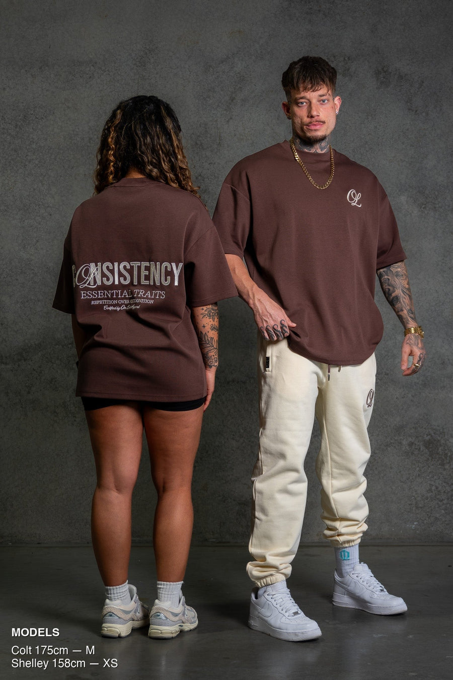 CONSISTENCY TEE - CHOCOLATE - TEESOn Lock Apparel35751855547025