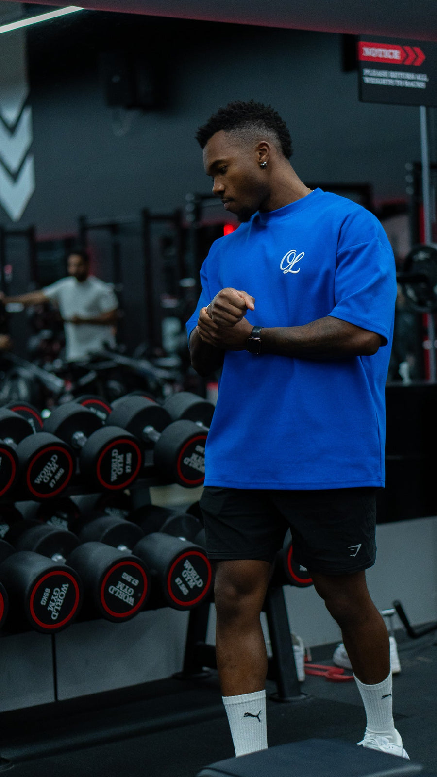CONSISTENCY TEE - COBALT BLUE - TEESOn Lock Apparel