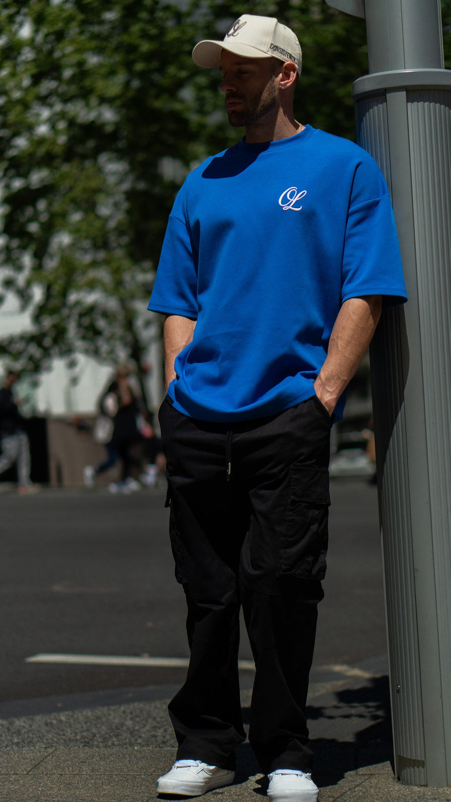 CONSISTENCY TEE - COBALT BLUE - TEESOn Lock Apparel