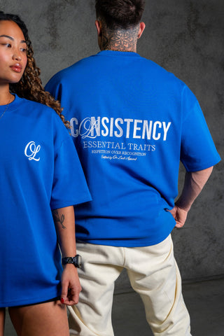 CONSISTENCY TEE - COBALT BLUE - TEESOn Lock Apparel