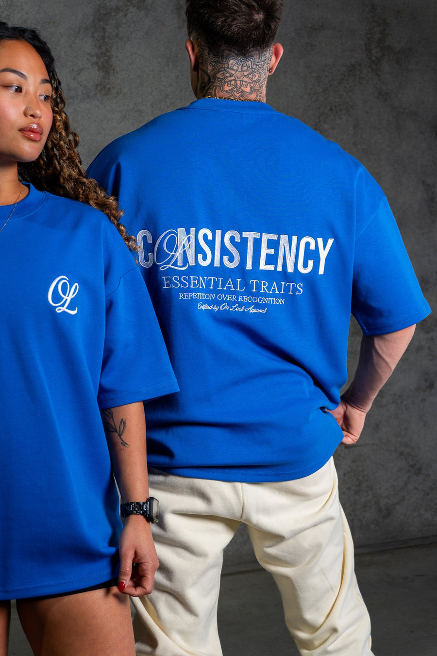 CONSISTENCY TEE - COBALT BLUE - TEESOn Lock Apparel